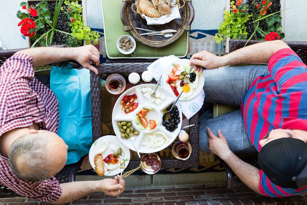 Ernährung fir Prostatitis